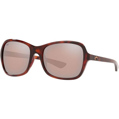  Costa Del Mar Kare Sunglasses Rose TortoiseCopper Silver Mirror 580Plastic