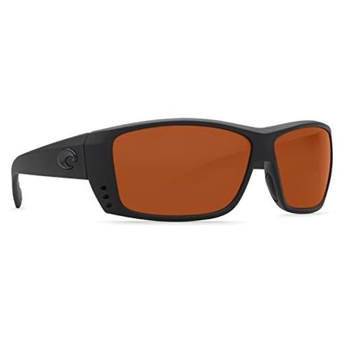  Costa Del Mar Cat Cay Sunglasses Blackout  Copper 580Glass