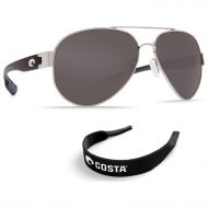 Costa Del Mar South Point Palladium - 580P Grey Polarized Lens w/ Free Costa Neo