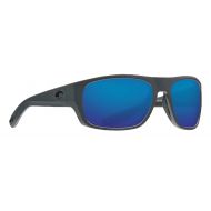 Costa Del Mar Tico Sunglasses-Matte Black-Blue Mirror 580P
