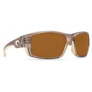 Costa Del Mar Cortez Crystal Bronze Frame Amber 580P Sunglasses (2015)