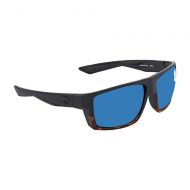 Costa Del Mar Costa Del Mar BLK181OBMP Bloke Blue Mirror 580P Matte Black/Shiny Tortoise Frame Bloke, Matte Black/Shiny Tortoise Frame, Blue Mirror 580P, One Size