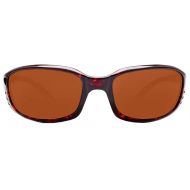 Costa Del Mar Sunglasses - Zane- Plastic / Frame: Tortoise Lens: Polarized Amber 580 Polycarbonate