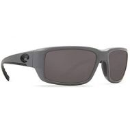 Costa Del Mar Fantail Sunglasses, Matte Gray/Gray 580Glass