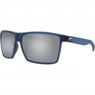 Costa Del Mar Costa Del Mar RIN177OSGGLP Rincon Gray Silver Mirror 580G Matte Atlantic Blue Frame Rincon, Matte Atlantic Blue Frame, Gray Silver Mirror 580G