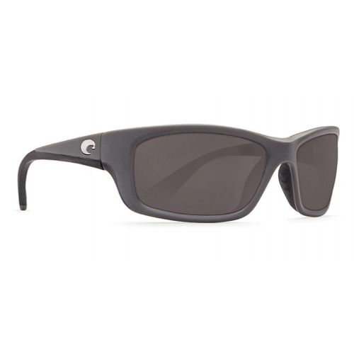  Costa Del Mar Jose Sunglass, Matte Gray, Gray 580 Plastic