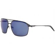 Costa Del Mar Pilothouse Sunglasses Matte Black/Blue Mirror 580Plastic