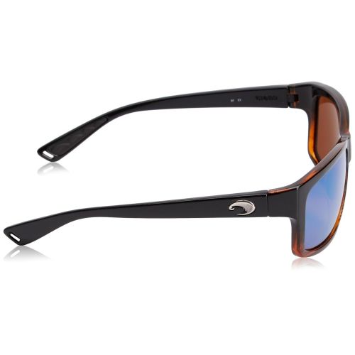  Costa Del Mar Costa del Mar Cut Polarized Iridium Rectangular Sunglasses