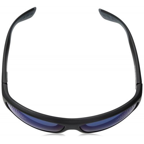  Costa Del Mar Costa del Mar Unisex-Adult Saltbreak BK 11 OGMGLP Polarized Iridium Wrap Sunglasses