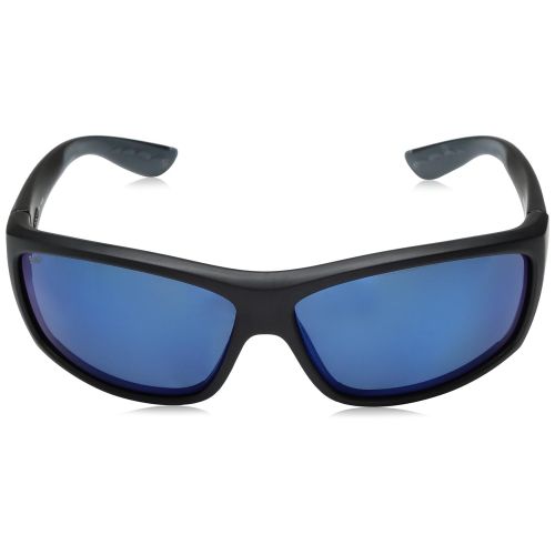  Costa Del Mar Costa del Mar Unisex-Adult Saltbreak BK 11 OGMGLP Polarized Iridium Wrap Sunglasses