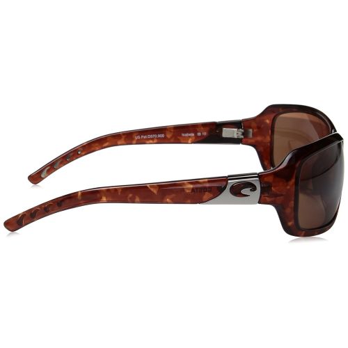  Costa Del Mar Costa del Mar Womens Isabela IB 48 OGP Polarized Oval Sunglasses