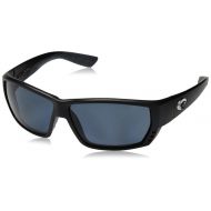 Costa Del Mar Tuna Alley Sunglasses Matte Black/Gray 580Plastic