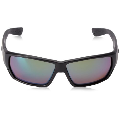  Costa Del Mar Costa del Mar Unisex-Adult Tuna Alley TA 25 OBMGLP Polarized Iridium Wrap Sunglasses