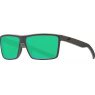 Costa Del Mar Costa Rinconcito Sunglasses - Matte Gray Frame - Green Mirror 580P PolyPolarized Lens