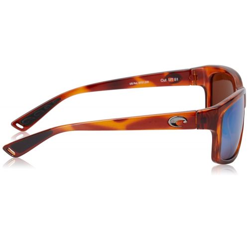  Costa Del Mar Costa del Mar Cut Polarized Iridium Rectangular Sunglasses