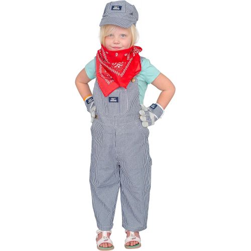  Costume Agent Train Conductor Engineer Child Deluxe Halloween Costume Set