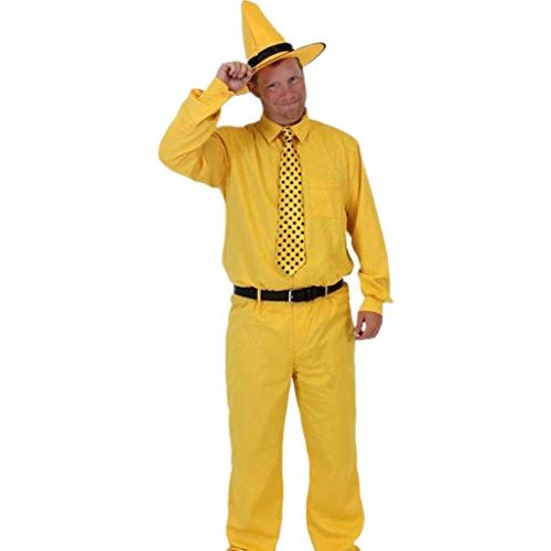  할로윈 용품Costume Agent Curious George Man in The Yellow Hat Deluxe Costume Set