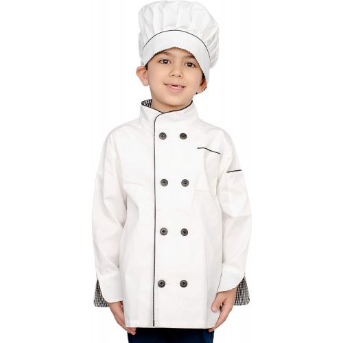  할로윈 용품Costume Agent Personalized Custom Child Chef Hat and Jacket Halloween Costume