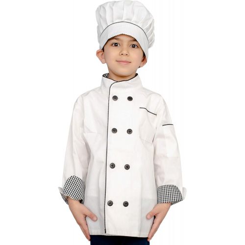  할로윈 용품Costume Agent Personalized Custom Child Chef Hat and Jacket Halloween Costume