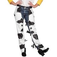 Costume Agent Cowboy Cowgirl Jessie Chaps Adult Halloween Costume Accessory White