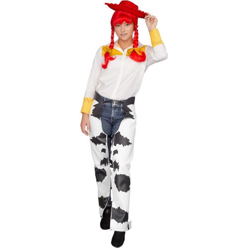  할로윈 용품Costume Agent Cowboy Cowgirl Jessie Chaps Adult Halloween Costume Accessory White