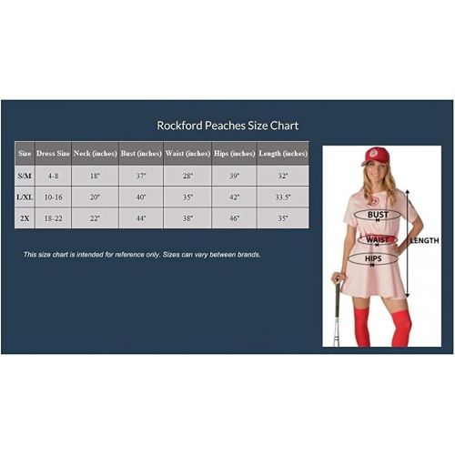  할로윈 용품Costume Agent Rockford Peaches AAGPBL Baseball Dress Halloween Costume Cosplay