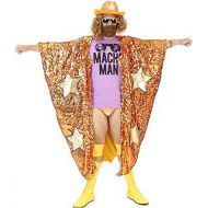 할로윈 용품Costume Agent WWE Randy Savage Macho Man Madness Sequin Costume Cape