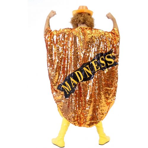  할로윈 용품Costume Agent WWE Randy Savage Macho Man Madness Sequin Costume Cape