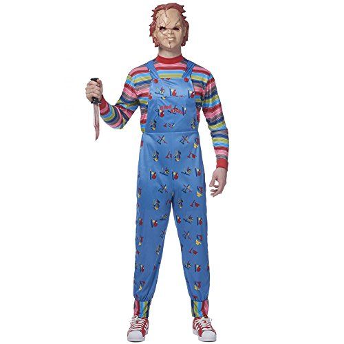  할로윈 용품Costume Culture Chucky Adult Halloween Costume, X-Large