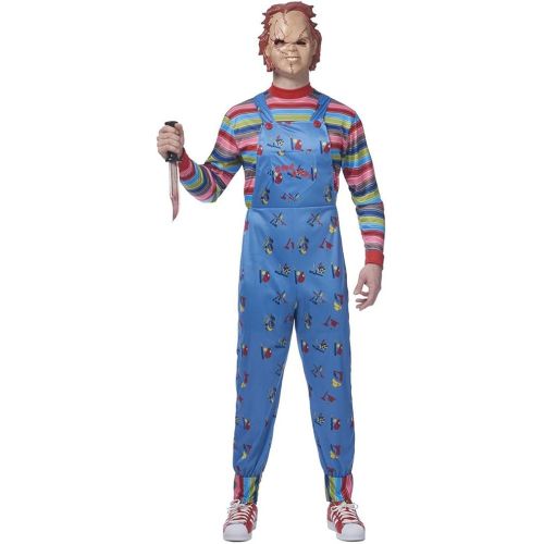  할로윈 용품Costume Culture Chucky Adult Halloween Costume, X-Large