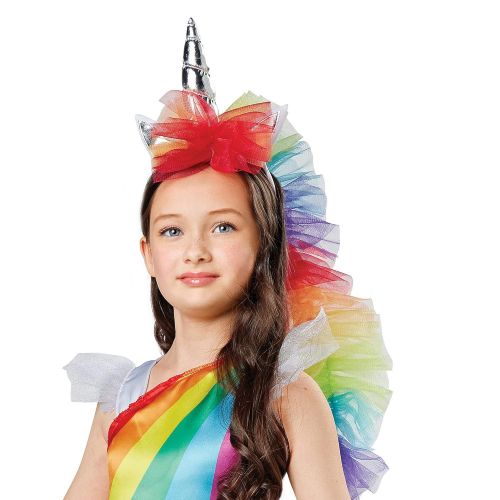  Costume Magic Girls Rainbow Unicorn Princess Dress Up Costume