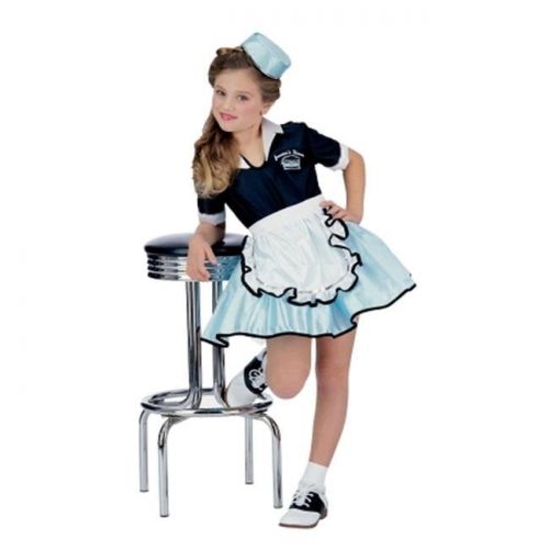  Fun Express Car hop girl child halloween costume L