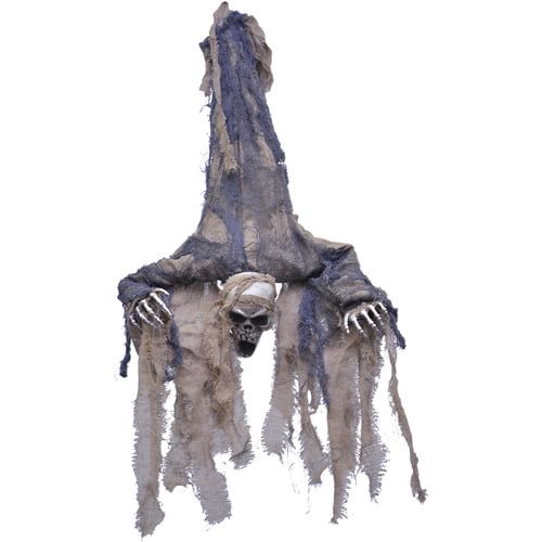  Morris Costumes Life-Size Hanging Upside Down Ghoul Halloween Prop