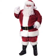 Fun World Crimson Plus Santa Suit Adult Costume
