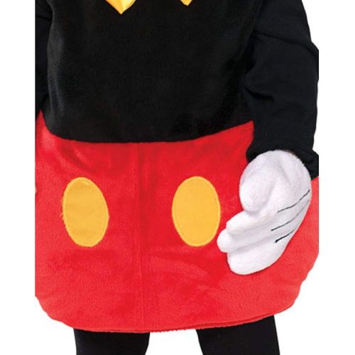  Costumes USA Mickey Mouse Costume for Babies, Includes a Bodysuit, a Hat with Ears, and Gloves