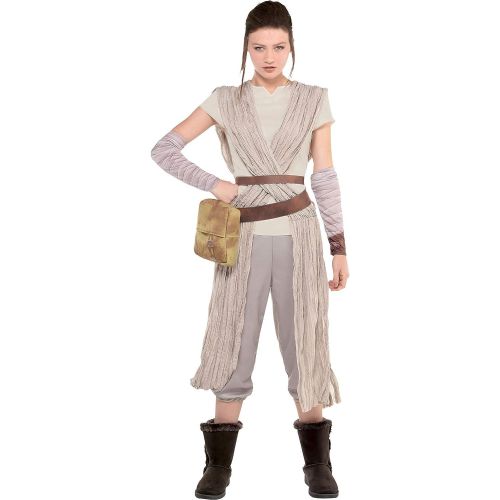  할로윈 용품Costumes USA Star Wars 7: The Force Awakens Rey Costume for Adults, Includes a Jumpsuit and Arm Warmers