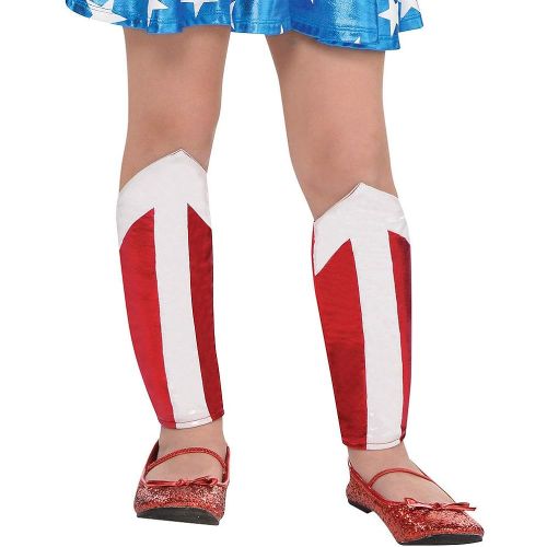  할로윈 용품Costumes USA Wonder Woman Halloween Costume for Girls Size 3-4T, Includes Dress, Cape, Headband, Gauntlets and More