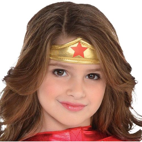  할로윈 용품Costumes USA Wonder Woman Halloween Costume for Girls Size 3-4T, Includes Dress, Cape, Headband, Gauntlets and More