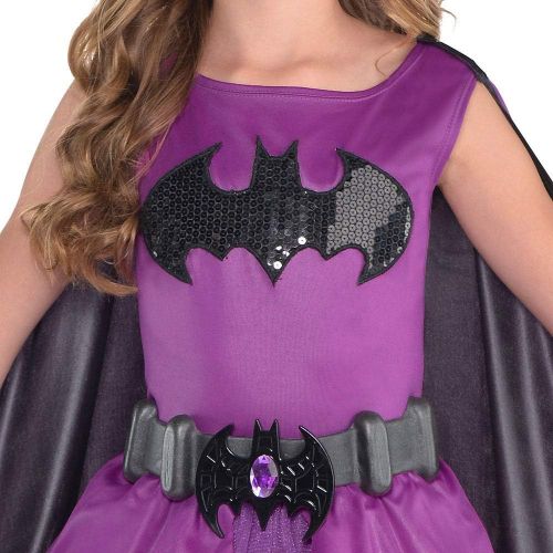  할로윈 용품Costumes USA Purple Batgirl Halloween Costume for Girls, Batman, Includes Accessories