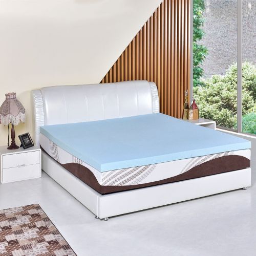 코스트웨이 Costway 3 Gel Memory Foam Mattress California King Size Bed Mat Pad Topper