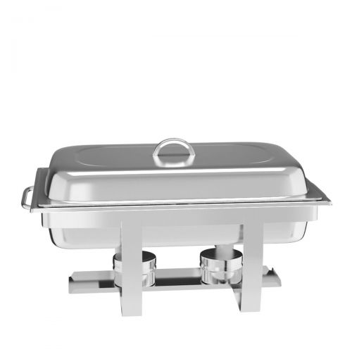 코스트웨이 Costway Rectangular Chafing Dish Stainless Steel Full Size 2 Pack of 8 Quart