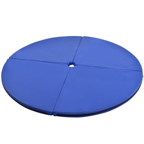 코스트웨이 Costway Foldable Pole Dance Mat Yoga Exercise Safety Dancing Cushion Crash Mat 2 Thick