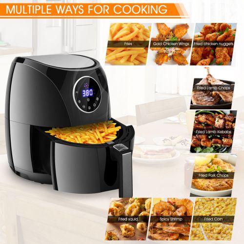 코스트웨이 Costway 3.2 Liter Electric Air Fryer