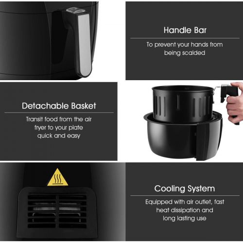 코스트웨이 Costway 3.2 Liter Electric Air Fryer