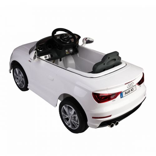 코스트웨이 Costway 12V Audi A3 Licensed RC Kids Ride On Car Electric Remote Control LED Light Music