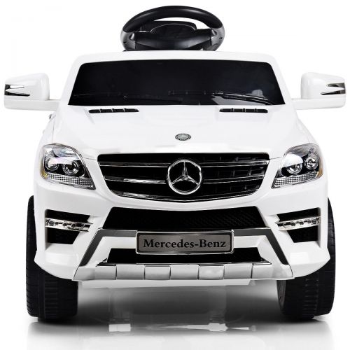 코스트웨이 Costway Mercedes Benz ML350 6V Electric Kids Ride On Car Licensed MP3 RC Remote Control