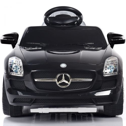 코스트웨이 Costway MERCEDES BENZ SLS RC MP3 KIDS RIDE ON CAR ELECTRIC BATTERY TOY RedBlack