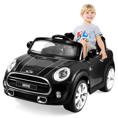 코스트웨이 Costway BMW MINI Hatch 12V Electric Kids Ride On Car Licensed MP3 RC Remote Control