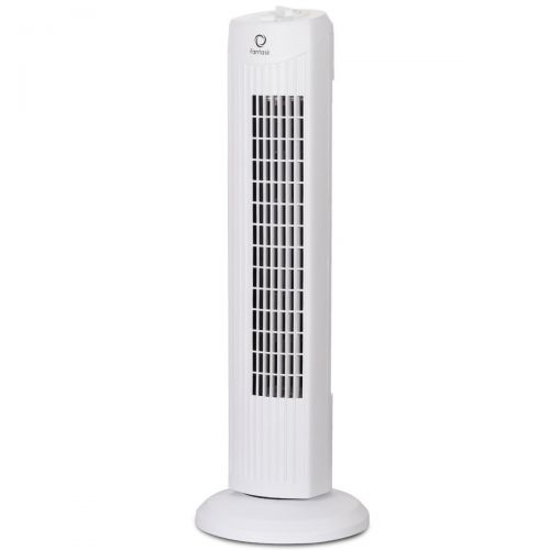 코스트웨이 Costway Fantask 35W 28 Oscillating Tower Fan 3 Wind Speed Quiet Bladeless Cooling Room