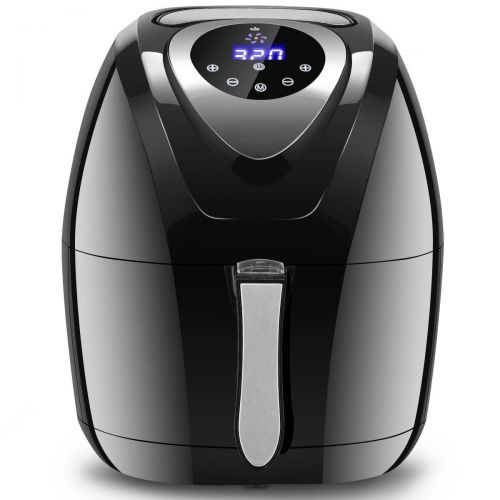 코스트웨이 Costway 1400W Electric Air Fryer 3.4QT Oil Free LCD Touch Timer and Temperature Control